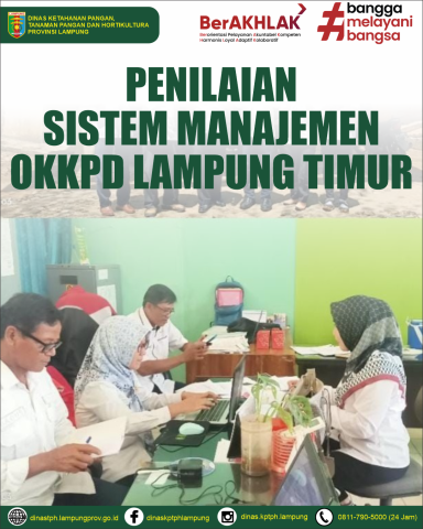 Penilaian Sistem Manajemen OKKPD Kabupaten Lampung Timur