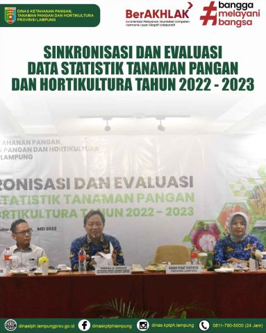 Sinkronisasi Dan Evaluasi Data Statistik Tanaman Pangan Dan Hortikultura Tahun 2022 - 2023