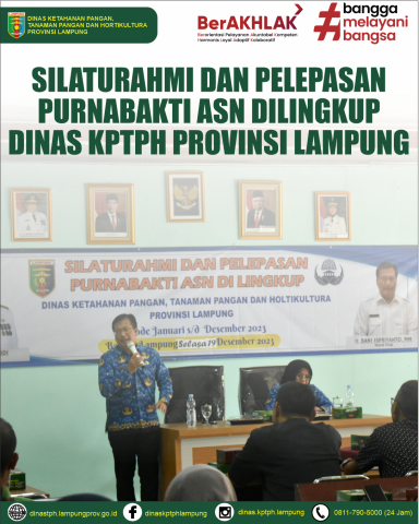 Silaturahmi dan Pelepasan ASN yang Memasuki Masa Purnabakti (Masa Pensiun Tahun 2023)